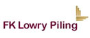 FK Lowry Piling logo