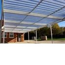 Covered Roofing Areas for Schools