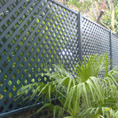 Painted Fence Panels
