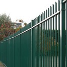 Green RX railings