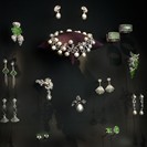 Gems and jewellery sparkle under brilliant fibre optic display lighting