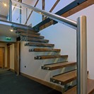 Steel and Glass Banisters