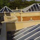 Roof Lantern With Ball Finials